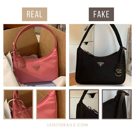 how to spot a fake prada cahier bag|Prada bag authentication.